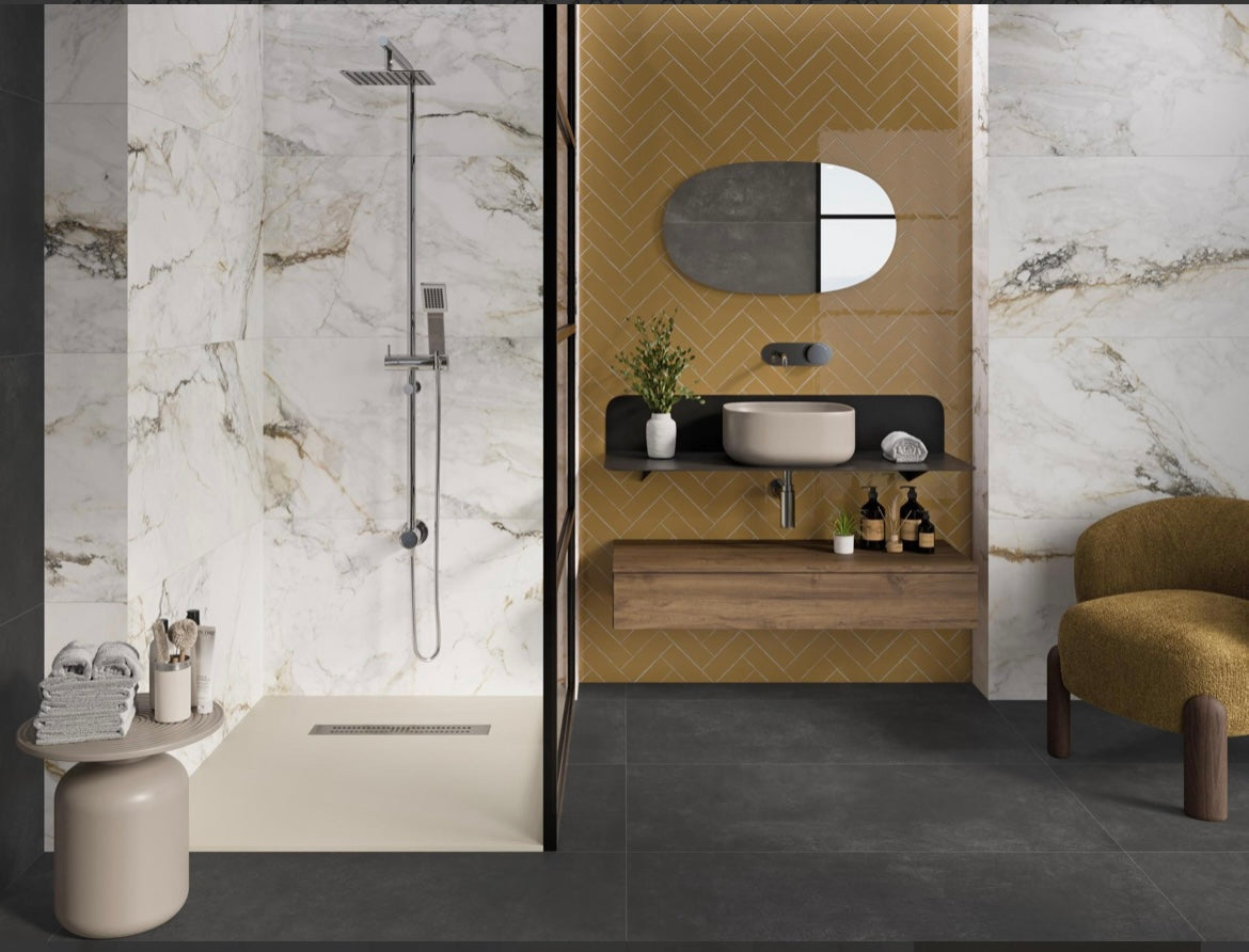 600X1200 PISA GOLD SATIN FINISH