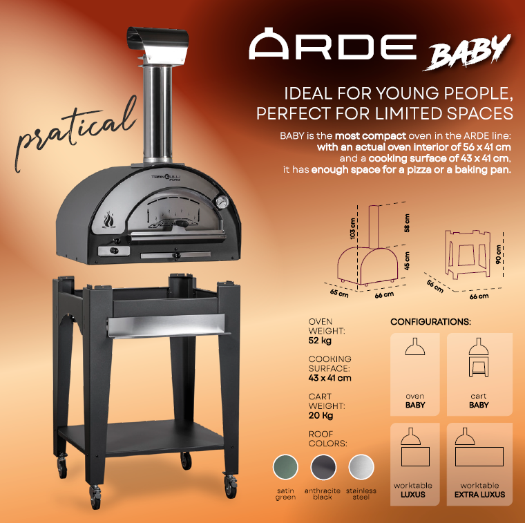 TRANQUILLI FORNI ARDE BABY (WOOD FIRE)