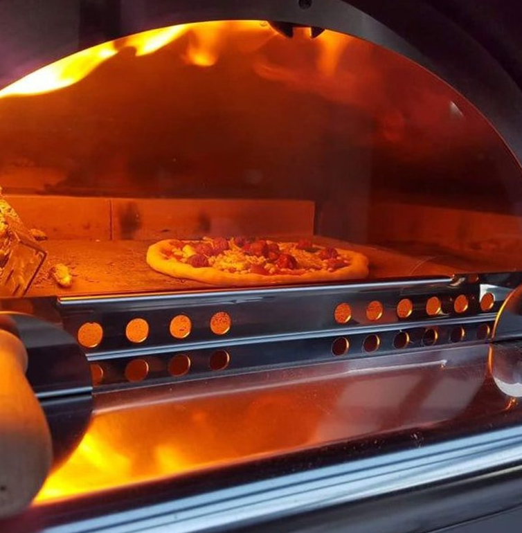 CLEMENTI FAMILY/4 PIZZA OVEN 80X60 ANT/GREY