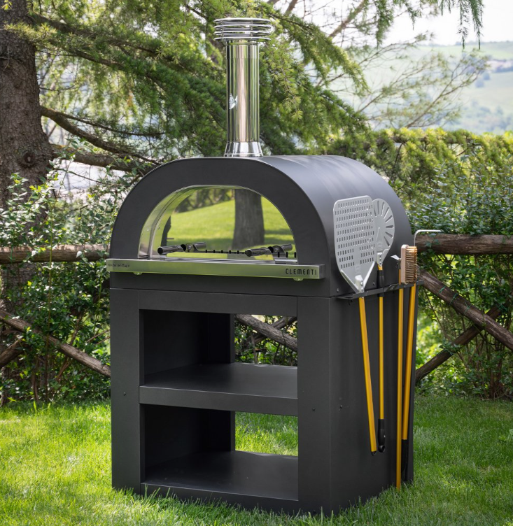 CLEMENTI 4 PIECE PIZZA KIT (BLACK)