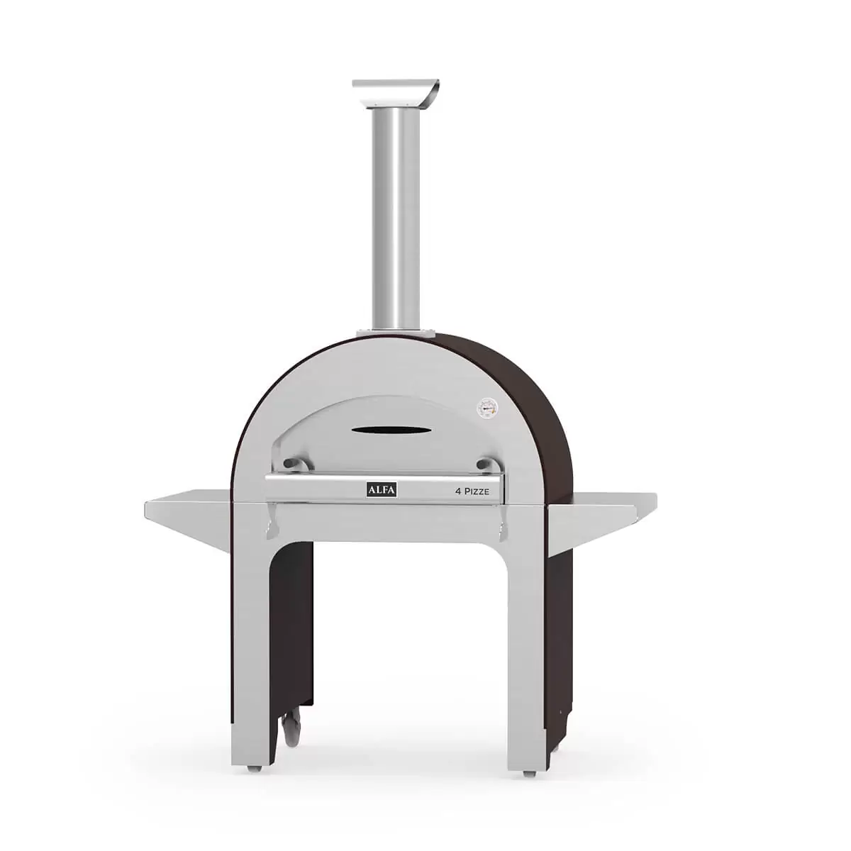 ALFA 4 PIZZE OVEN COPPER inc Base & Cover
