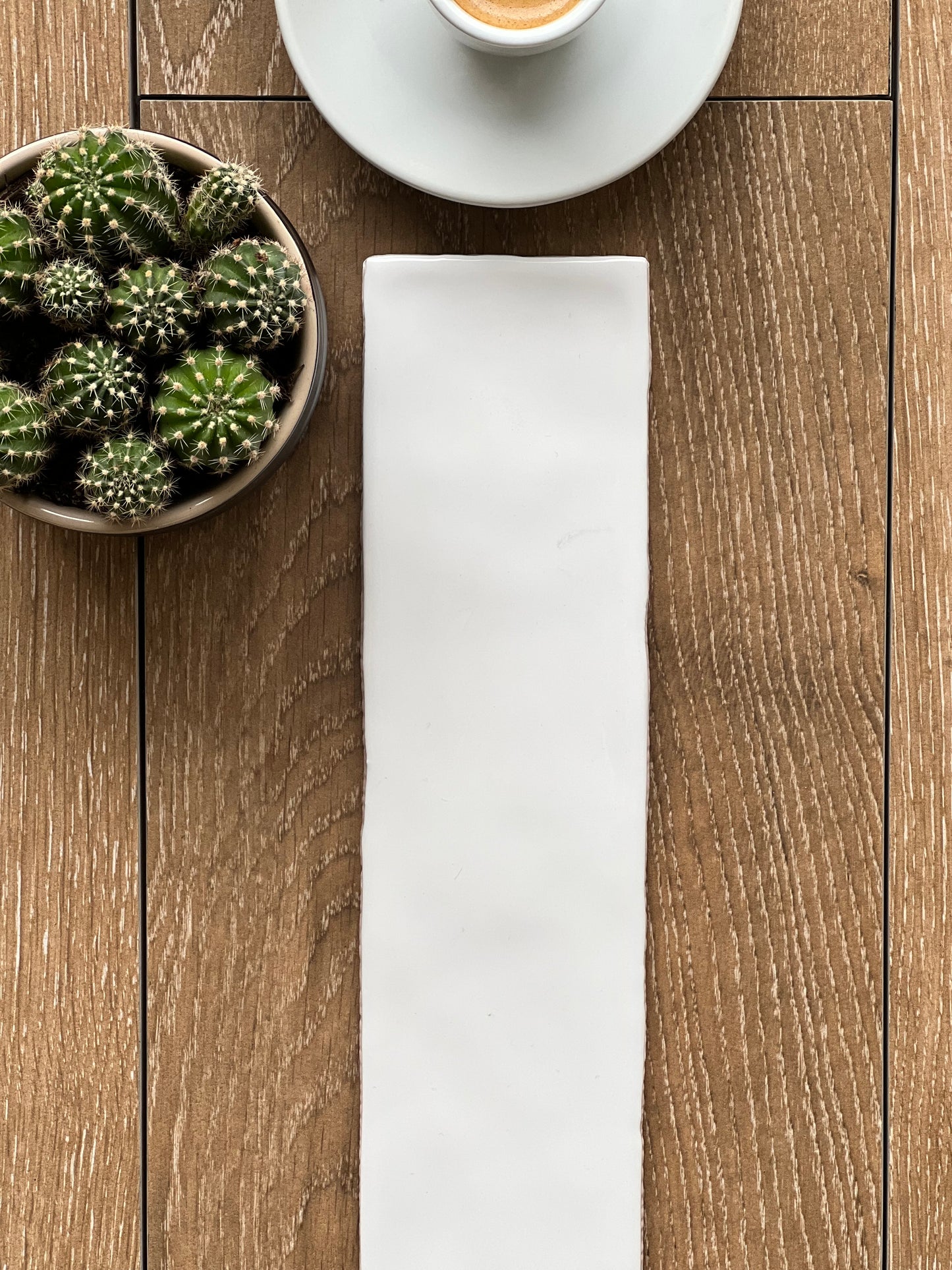 75x300  WHITE GLOSS WAVED