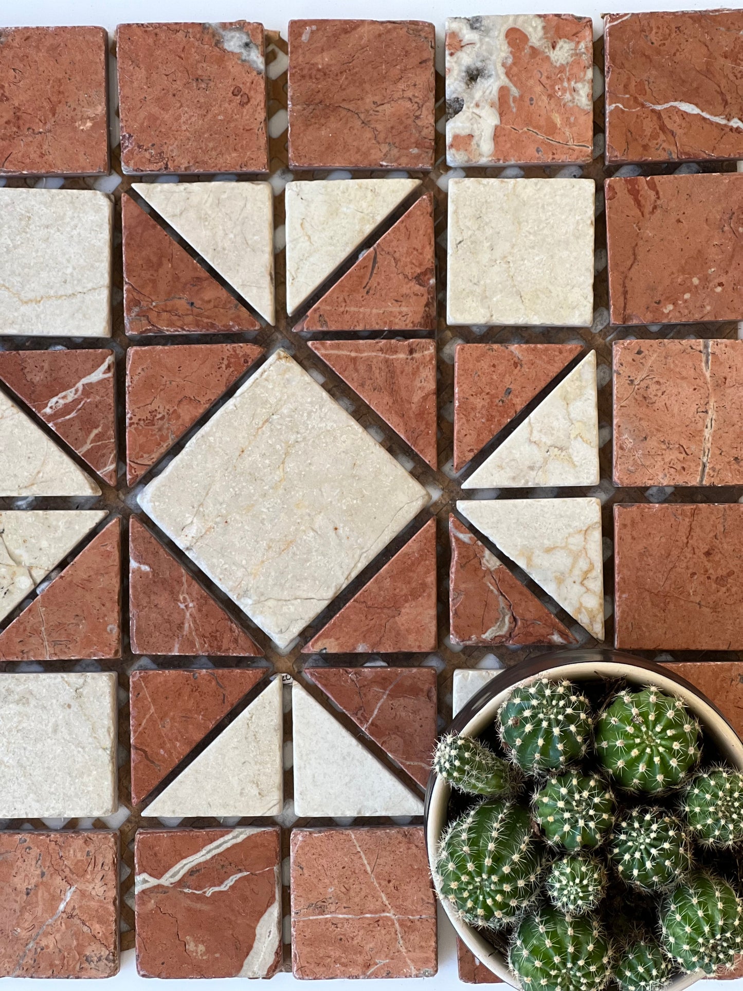 300X300 ROSSO/CREAM 03/02    D