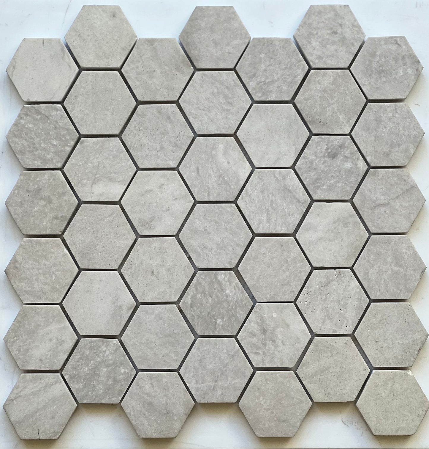 298X303 HEX 48MM SILVER GREY POL