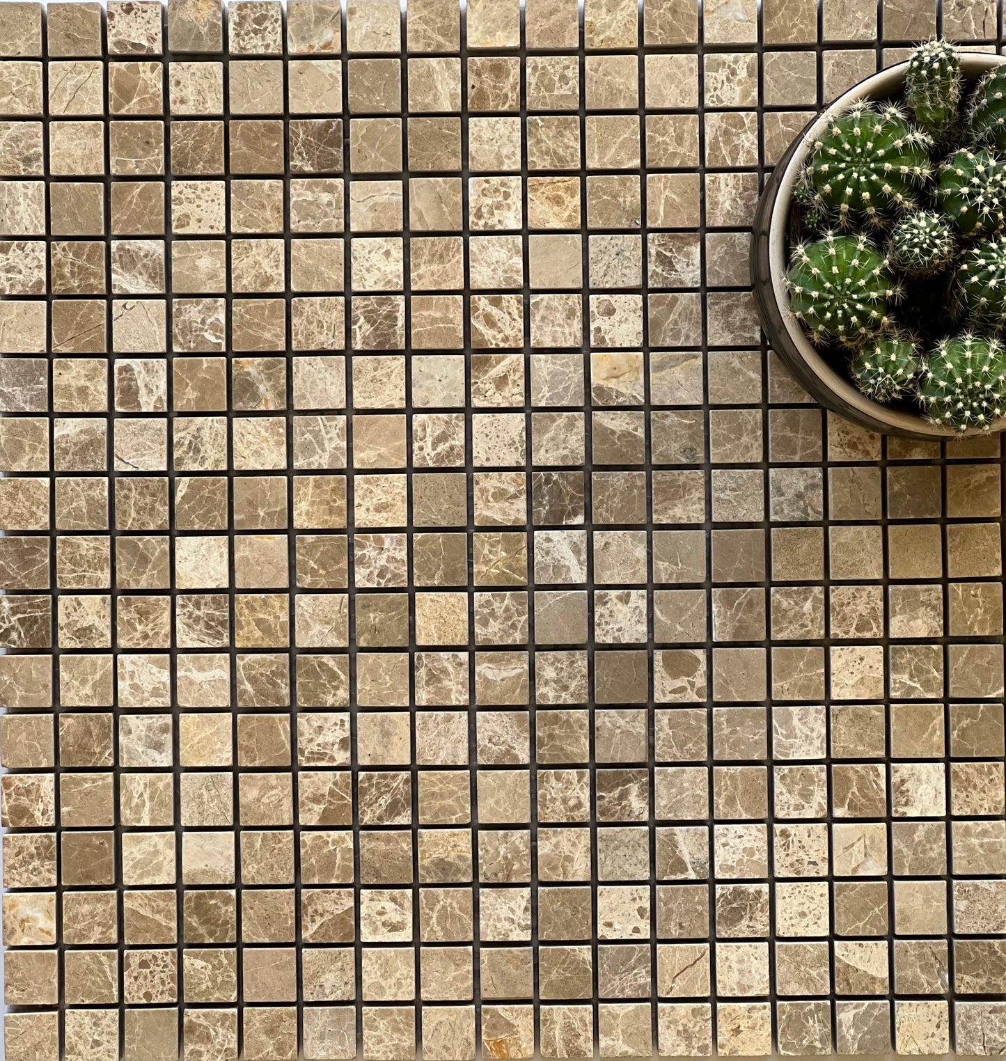 296X296 PALM TREE PLSH MOSAIC