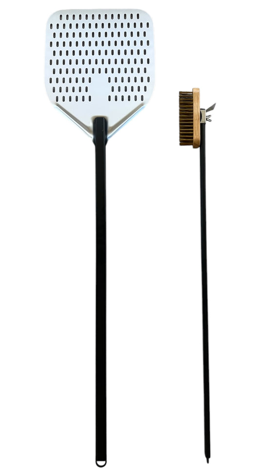 TRANQUILLI 2 PIECE PIZZA PEEL SET