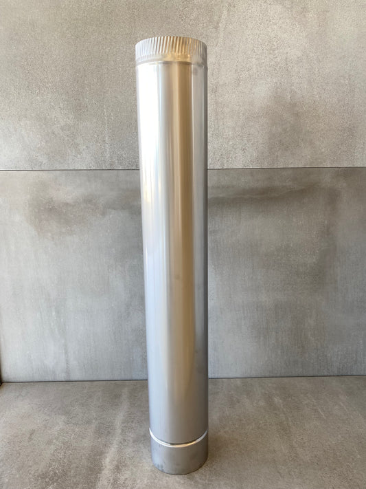 Stainless steel extension flue